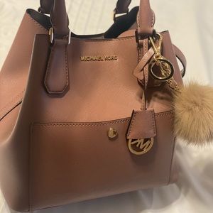 Dusty pink Michael Kors bag